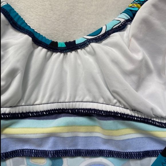 Trina Turk NEW Ipanema Geometric Print Tankini Top - Picture 11 of 12